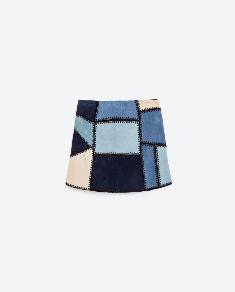 jupe patchwork Zara 2